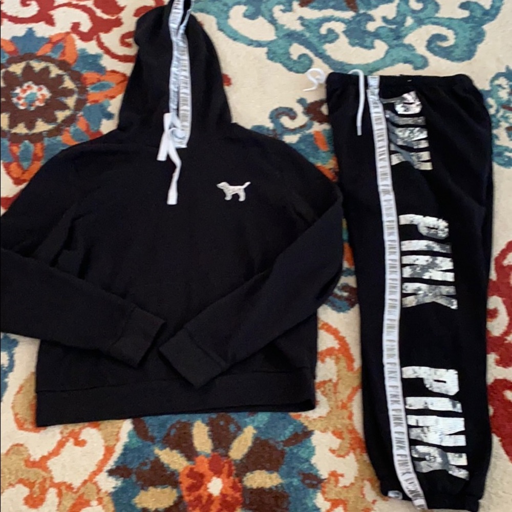 Large VS Hoodie $ Small jogger